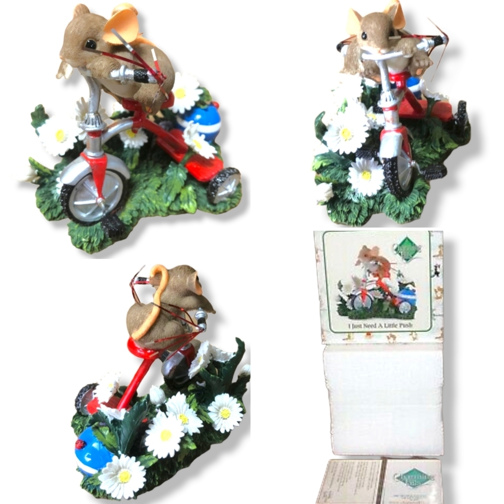 Charming Tails "I Just Need A Little Push" - 89/325 - 2007 - Original Box